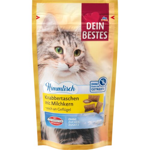 DEIN BESTES dopunska hrana za mačke – jastučići sa mesom i mlekom 50 g Slike