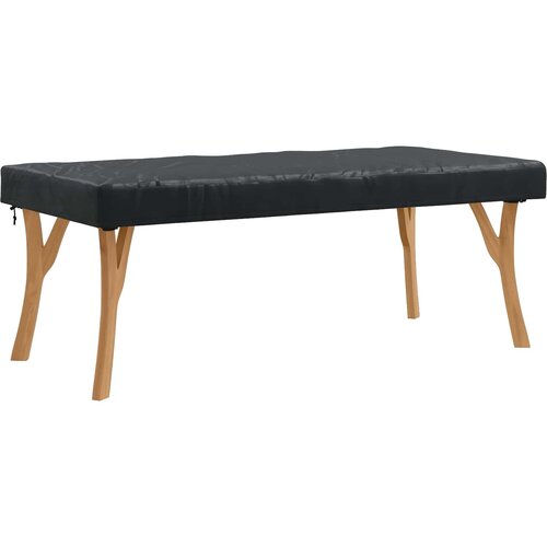  Pokrov za stol Jednobojno Crna 182 x 92 x 15 cm tkanina Slike