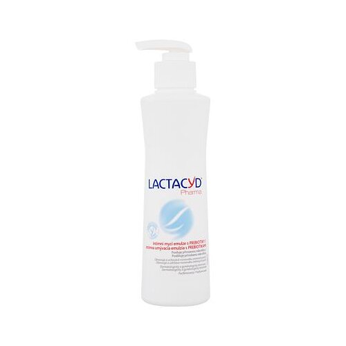 Lactacyd Pharma Intimate Wash With Prebiotics emulzija za intimno umivanje s prebioticima 250 ml za žene Slike