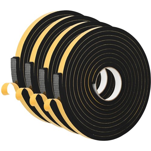  Samoljepljiva pjenasta traka 4 pcs Crna 20mm x 5m CR pjena Slike