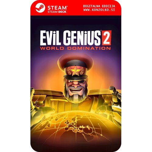 Evil Genius 2 World Domination Deluxe Edition - Steam koda brez &scaron;katlice (WINDOWS PC | STEAM DECK) Cene
