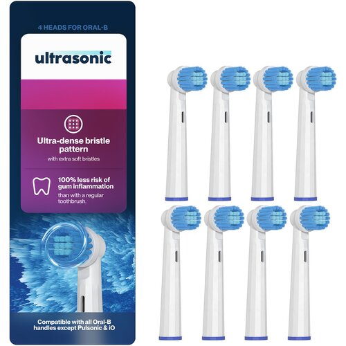Ultrasonic nastavci za Oral-B SensitiveClean, 8 komada, glava četkice Slike