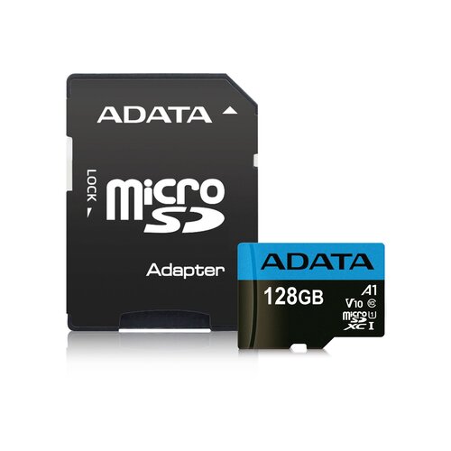 Adata UHS-II U3 MicroSDXC 128GB class 10 + adapter AUSDX128GUII3CL10-CA1 memorijska kartica Slike