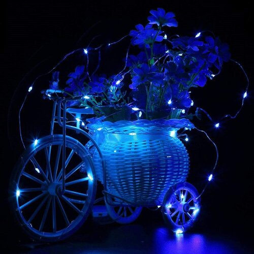  LED lampice na baterije, 100 LED dioda Cene