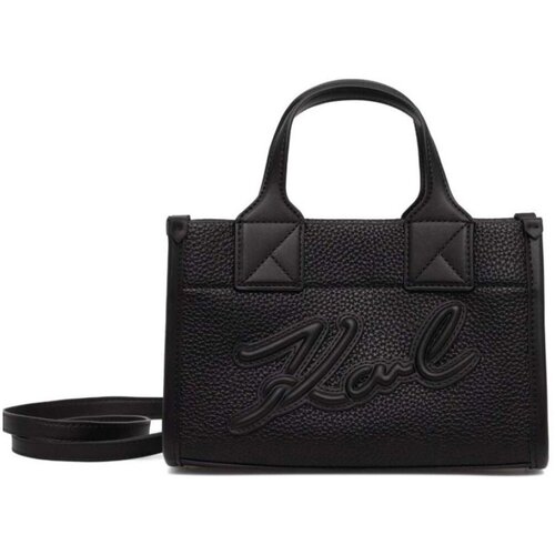 Karl Lagerfeld Torbe SKUARE SM TOTE GRAINY Črna Cene