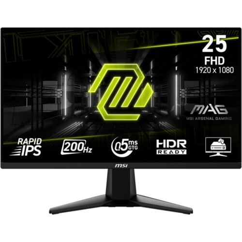 MSI MAG 255F E20 računalni monitor 62,2 cm (24.5") 1920 x 1080 pikseli Full HD LCD Crno Cene