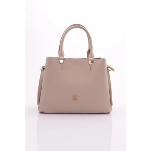 DGN 10013 Women's Zipper Bag Beige