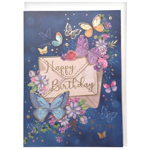  Viter čestitka lovely birthday 12x17cm ( CL22_5 ) Cene