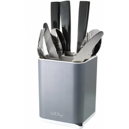 Vialli Design sivi stalak za pribor za jelo Cutlery