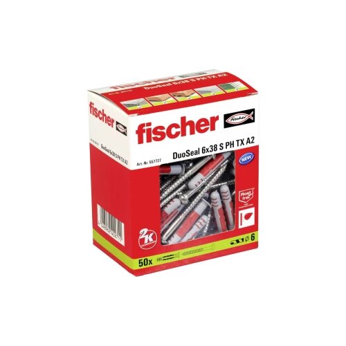 Fischer DuoSeal tipl 38 mm 6 mm 557727 50 St. Slike