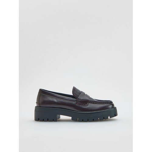 Reserved LADIES` LOAFER SHOES - boja kestena Cene