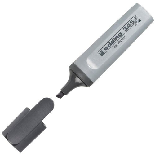Edding označevalec teksta - marker EDE345012 E-345, srebrno siv 10 KOS Cene