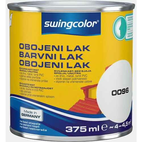 SWINGCOLOR Barvni lak (svilenkasto mat; barva: umazano bela, 375 ml) Cene