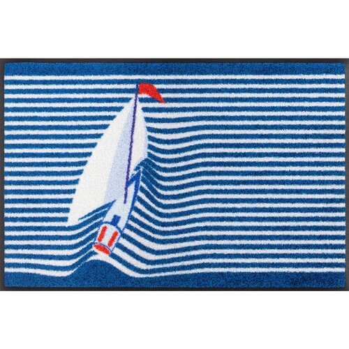 Wash+dry PREDPRAŽNIK Sailing Boat 50/75 cm potiskano modra Slike