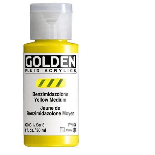  GOLDEN tečna akrilna boja 30 ml | 2008 bismuth vanadate yellow Slike