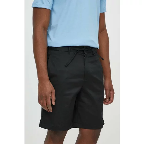 Calvin Klein Kratke hlače za muškarce, boja: crna