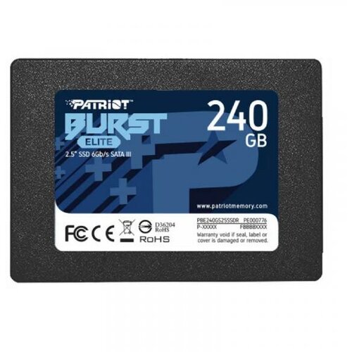 Patriot SSD Burst Elite 2,5 240GB SATA3 450/320MB/s PBE240GS25SSDR ssd hard disk Cene