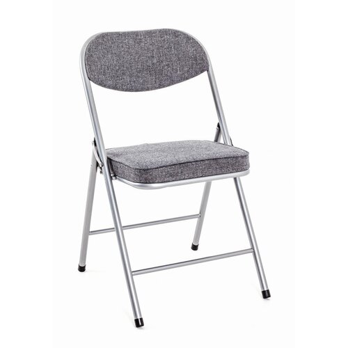 XORA ZLOŽLJIV SEDEŽ, kovina, tekstil siva, barve aluminija Cene