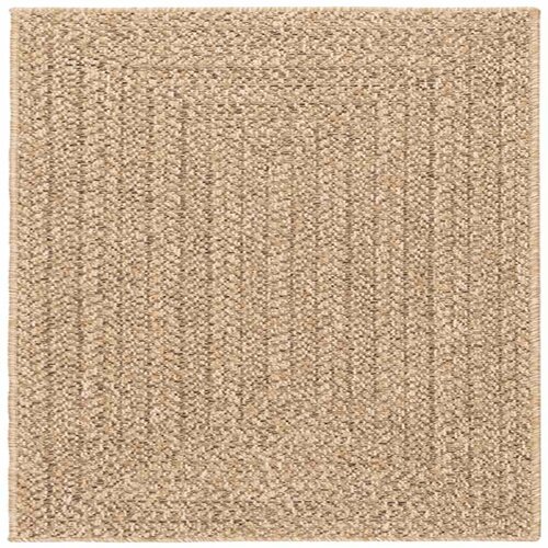  Tepih ZIZUR 120 x 120 cm s izgledom jute unutarnji i vanjski Slike