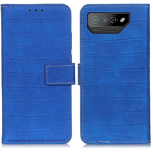 INORCO Za telefon Asus ROG Phone 7 5G stojalo, denarnica, etui za telefon s krokodiljo teksturo, pokrov iz PU usnja, (22035802) Slike