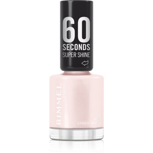 Rimmel London 60 Seconds Super Shine lak za nokte nijansa 108 Cameo Rose 8 ml Cijene