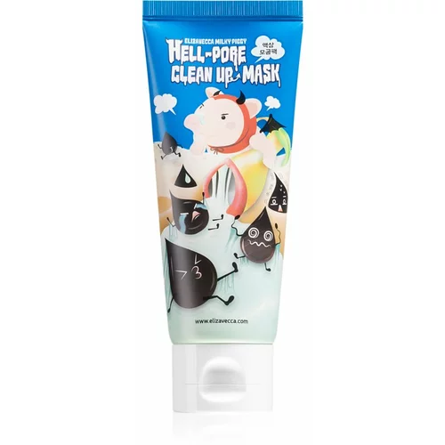Elizavecca Milky Piggy Hell-Pore Clean Up Mask Peel-Off gel maska protiv mitesera 100 ml