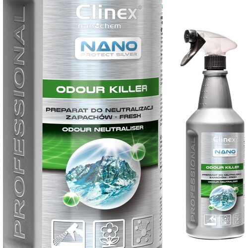 Clinex Osvežilec zraka za nevtralizacijo vonjav Nano Protect Silver Odor Killer - Fresh 1L, (21389365) Cene