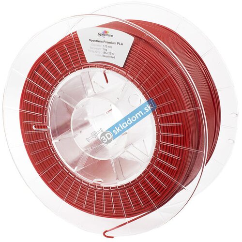 Simpo Polnilo za 3D tiskalnik, Premium PLA, 1,75 mm, 1 kg, krvavo rdeča Cene
