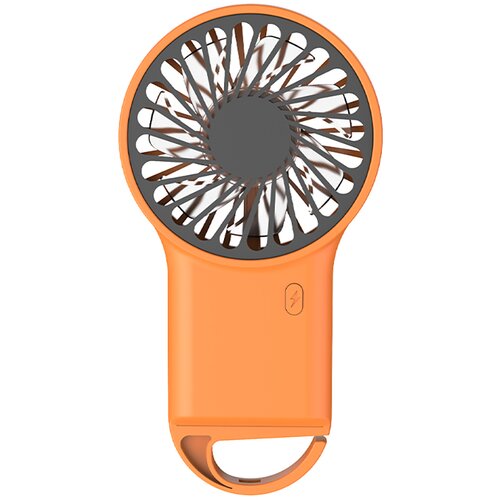 INF Prenosni zložljivi ventilator s karabinerjem, priročen za potovanje Orange, (5000348447) Cene