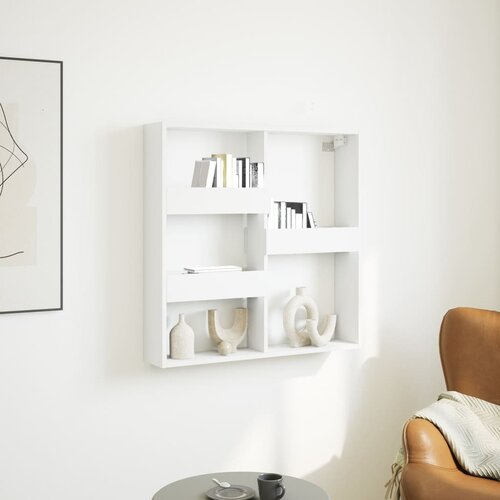vidaXL Zidni ormarić bijeli 80 x 15 x 80 cm od konstruiranog drva Cijene