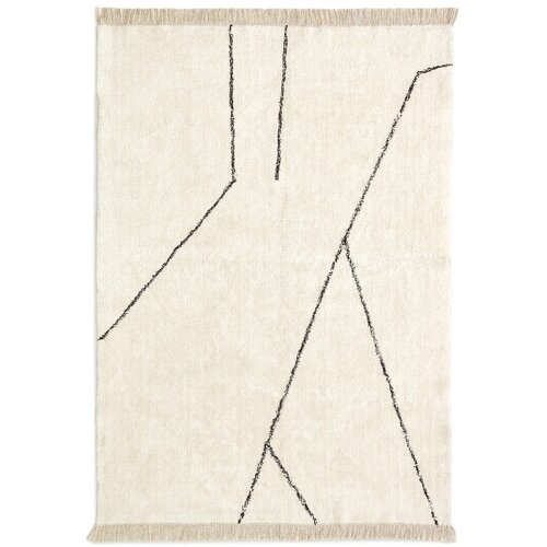 Kave Home Kremno bela preproga 160x230 cm Mijas &amp;ndash; Slike
