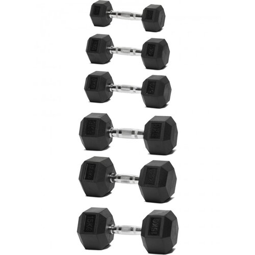  Gumeni tegovi HEX Pro - 12.5 kg Slike