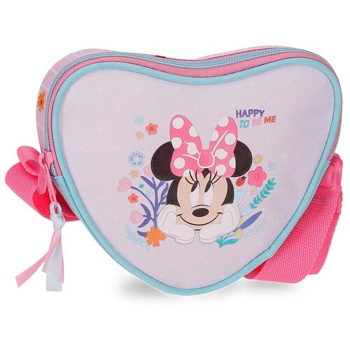 Disney Minnie HAPPY TO BE ME dečija torba na rame - pink Slike