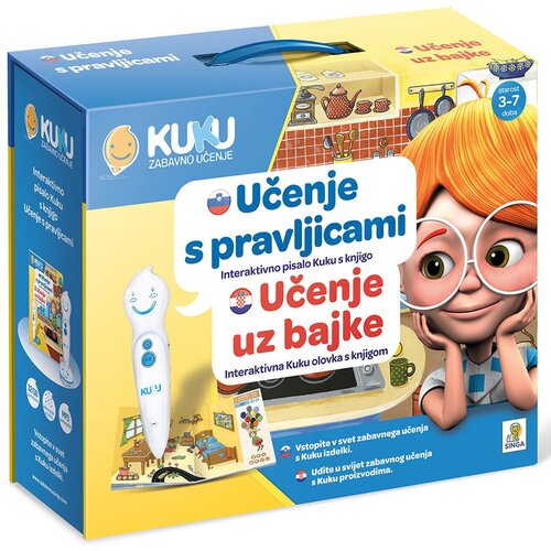 Kuku interaktivna olovka s knjigom- Učenje uz bajke Cene