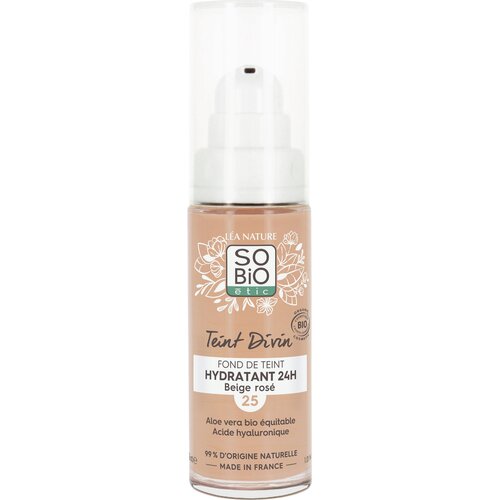 L&amp;Eacute;A NATURE SO BiO &amp;eacute;tic Teint Divin vlažilna podlaga - N&amp;deg;25 Beige Ros&amp;eacute; Slike