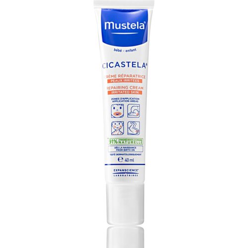 Mustela Cicastela krema za občutljivo kožo na obrazu in telesu 40 ml za otroke Cene