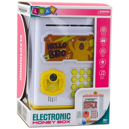  Elektronički sef bankomat kasica s PIN-om za djecu Capybara žuta Slike