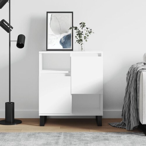 VidaXL Komoda bijela 60 x 35 x 70 cm od konstruiranog drva Slike