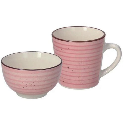 Tognana Set Skodelic Urban Pastel Rosa Slike