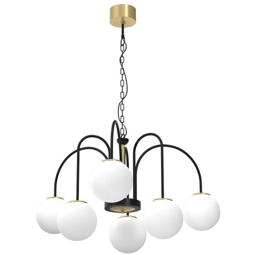 Luster na lancu CAMBRIDGE 6xE14/60W/230V crna/mesing Cene