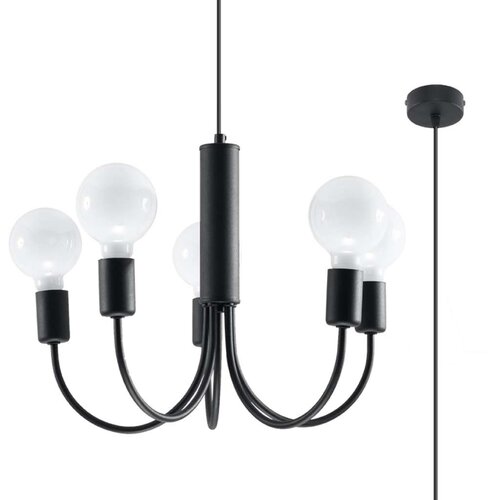  Lestenec PICCOLO 5 črn, (21348303) Cene