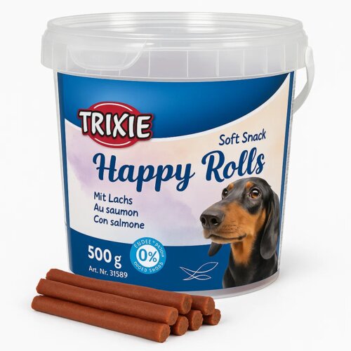 Trixie Soft Snack Srećne Rolnice 500g – meke poslastice sa lososom Cene