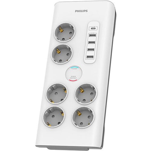  Produžni kabl Philips SPN7060WA/58 sa prenaponskom za&scaron;titom, 2m + 5 USB Cijene