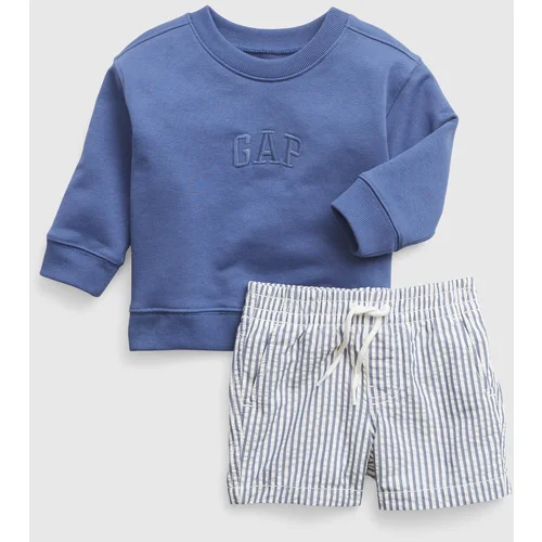 GAP Baby Set Sweatshirt & Shorts - Boys