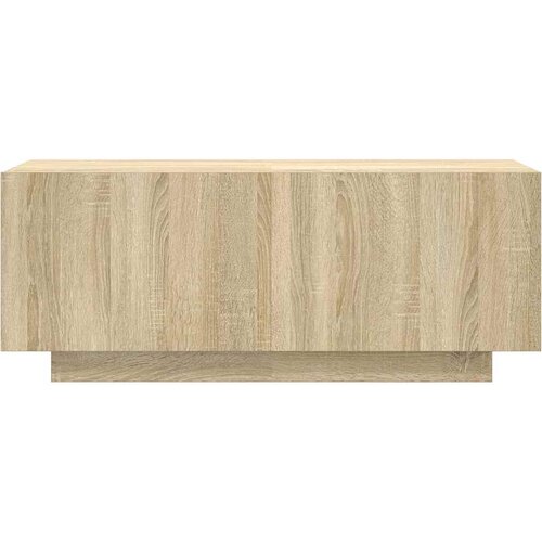  TV ormarić boja hrasta sonome 100x35x40 cm konstruirano drvo Smeđa Slike
