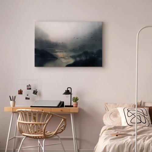  Slika - Nostalgic Space (1 Part) Wide 90x60 Akustična Cene