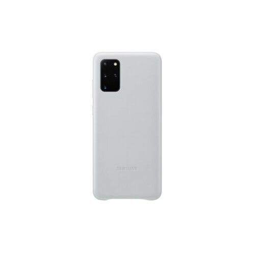 Samsung original usnjen ovitek EF-VG985LSE za galaxy S20 plus G985 - zaščita zadnjega dela - srebrn Cene