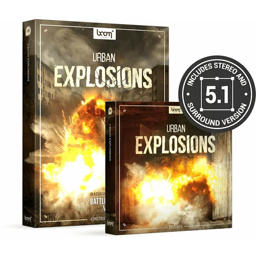 BOOM Library urban explosions bundle (digitalni izdelek)