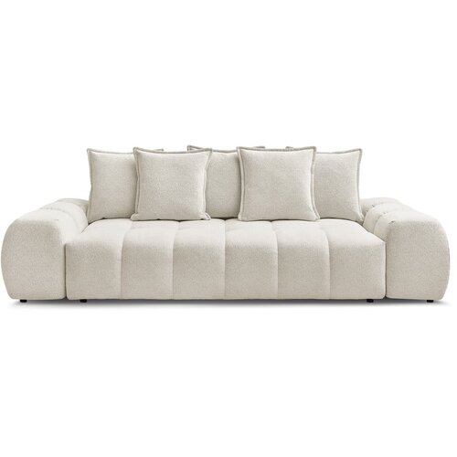 Bobochic Paris Bijela sofa od šenila 278 cm Everest – Cene