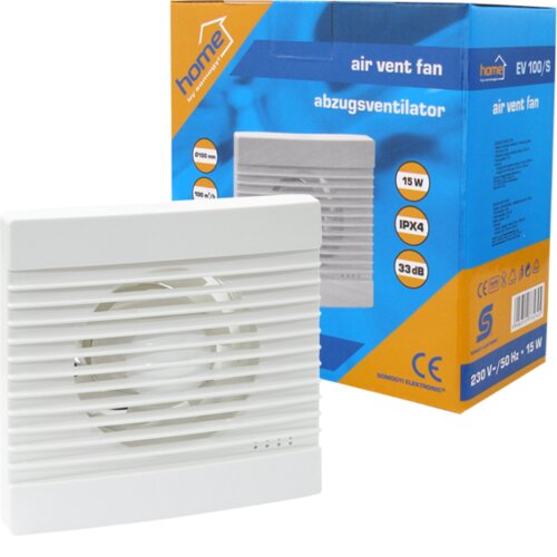 Home Aspirator ugradbeni za ventilaciju 158x158mm &ndash; EV 100/S Cijene
